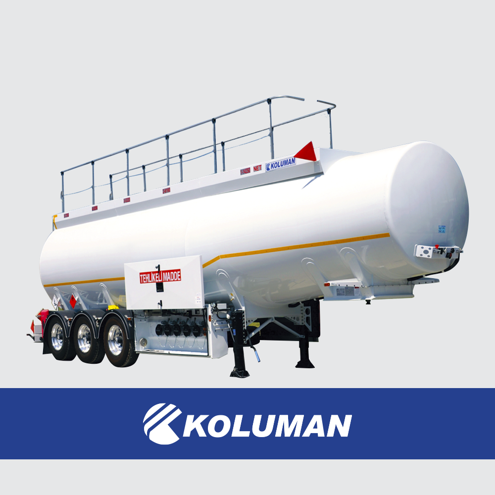 Алюмінієвий напівпричіп-цистерна ADR